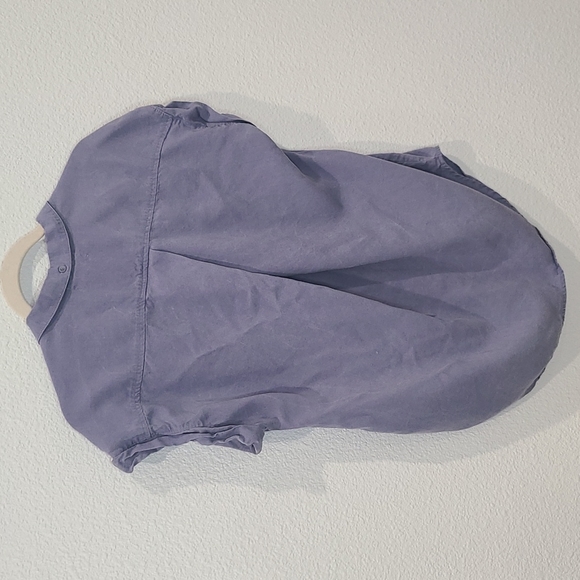 Cloth & Stone blue button down shirt medium - Picture 9 of 12